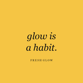 Fresh Glow feed tile โ quote