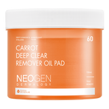 DERMALOGY CARROT DEEP CLEAR OIL PAD 150ML (60 PADS) - 14