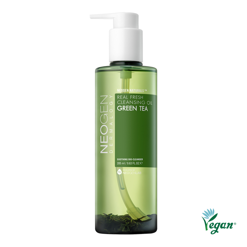 DERMALOGY REAL FRESH CLEANSING OIL GREEN TEA 285ML - 7