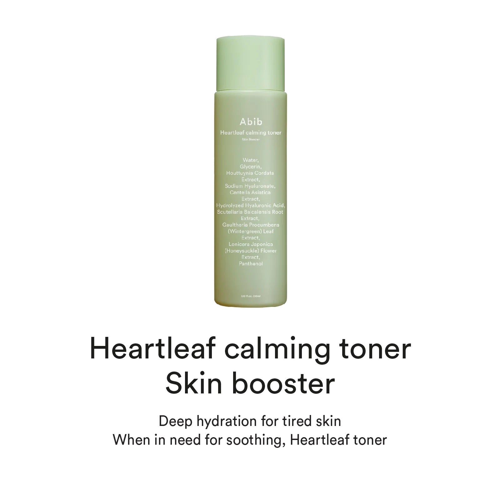 Heartleaf calming toner Skin booster - 200ml - 2