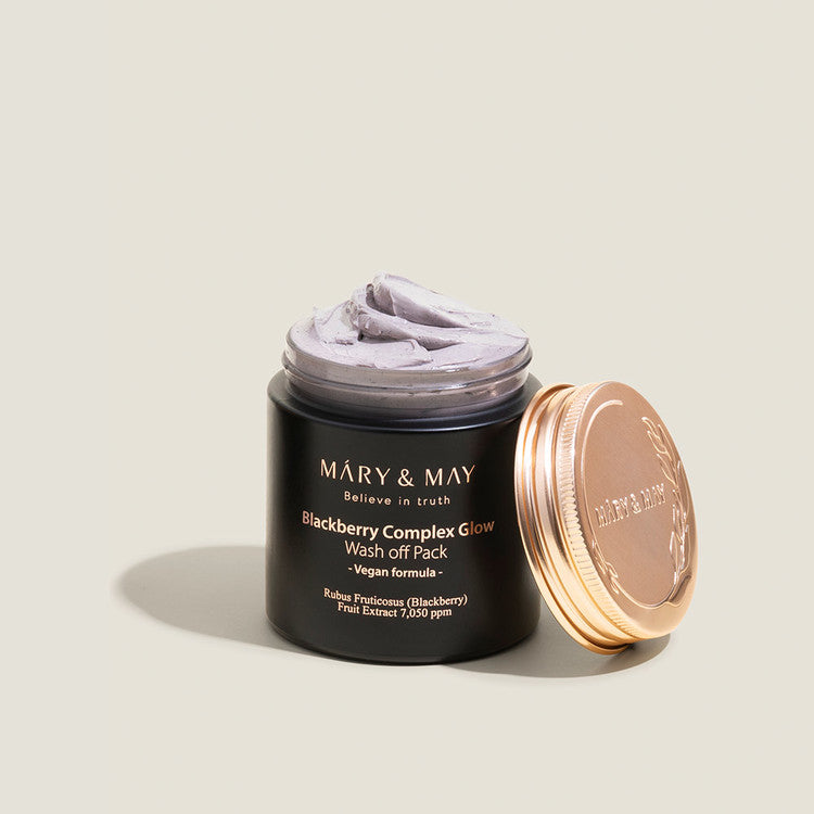 [Mary&May] Blackberry Complex Glow Wash off Pack 125g
