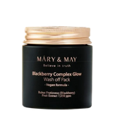 [Mary&May] Blackberry Complex Glow Wash off Pack 125g