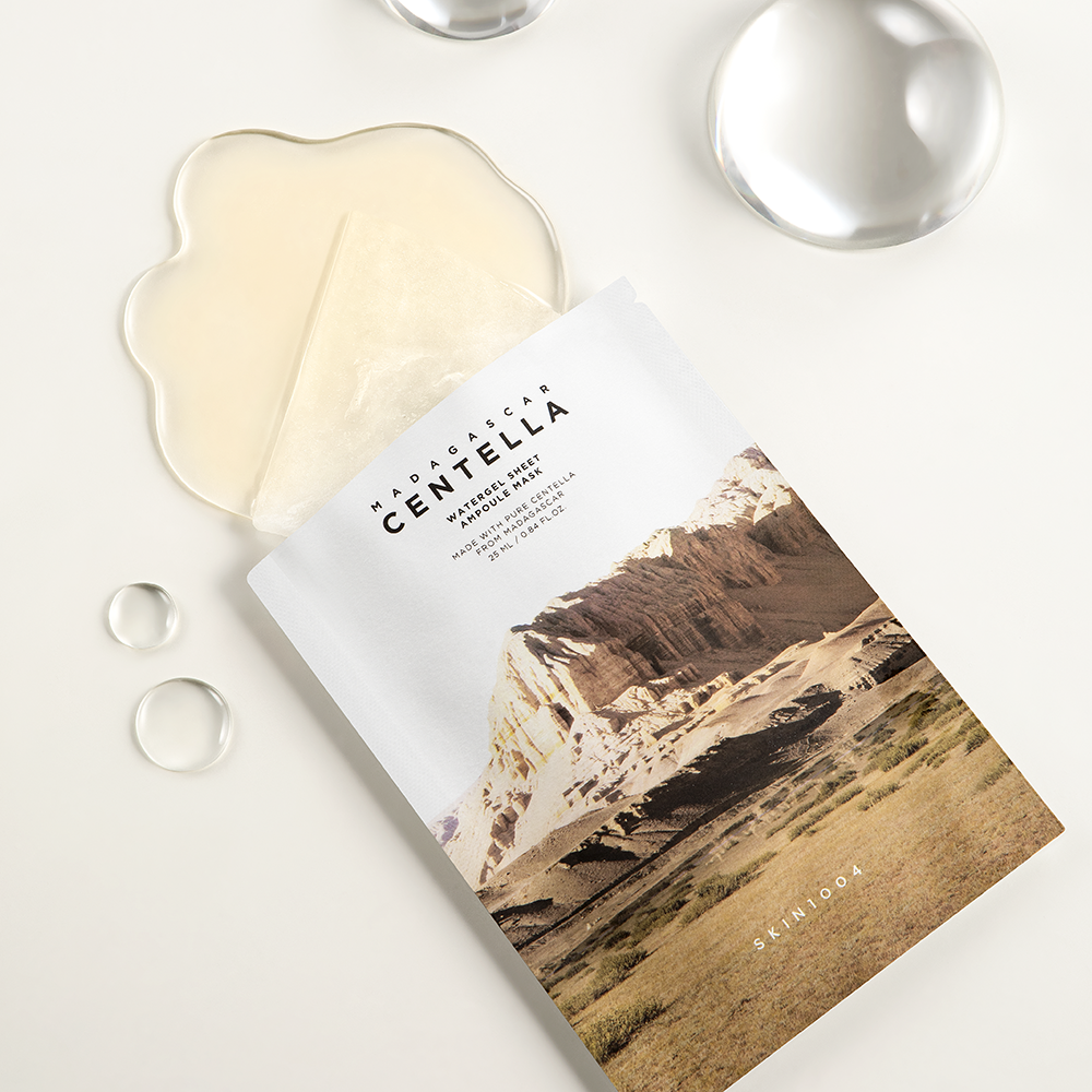 [Skin1004] Madagascar Centella Watergel Sheet Ampoule Mask - 2 Type