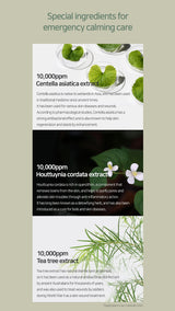 CICA Houttuynia Tea Tree Calming Mask 30ea/400g - 12