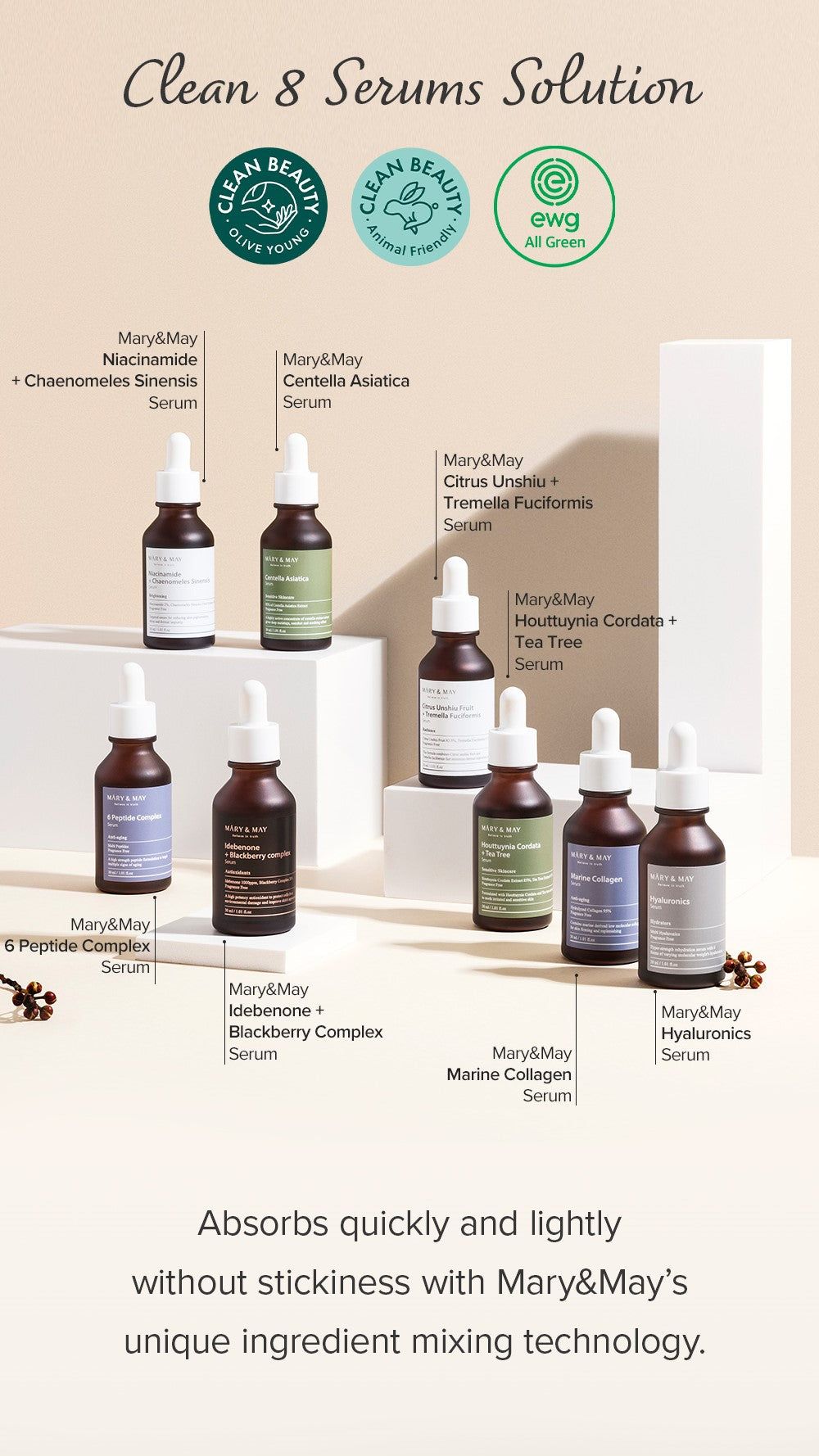 Houttuynia Cordata +Tea Tree Serum - 30ml - 13