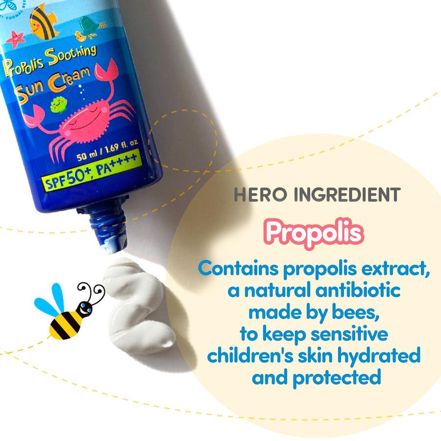 [FormalBeeKids] 1+1 Propolis Soothing Sun Cream SPF50+ PA++++ 50ml