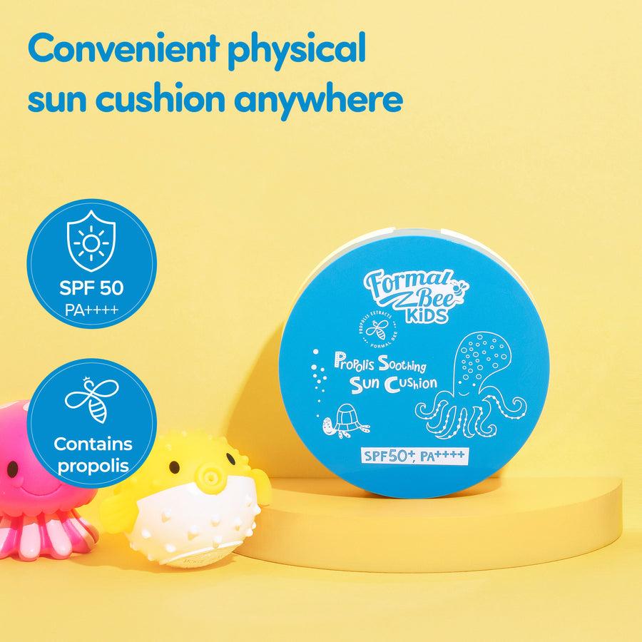 [FormalBeeKids] 1+1 Propolis Soothing Sun Cushion SPF50+ PA++++ 25g