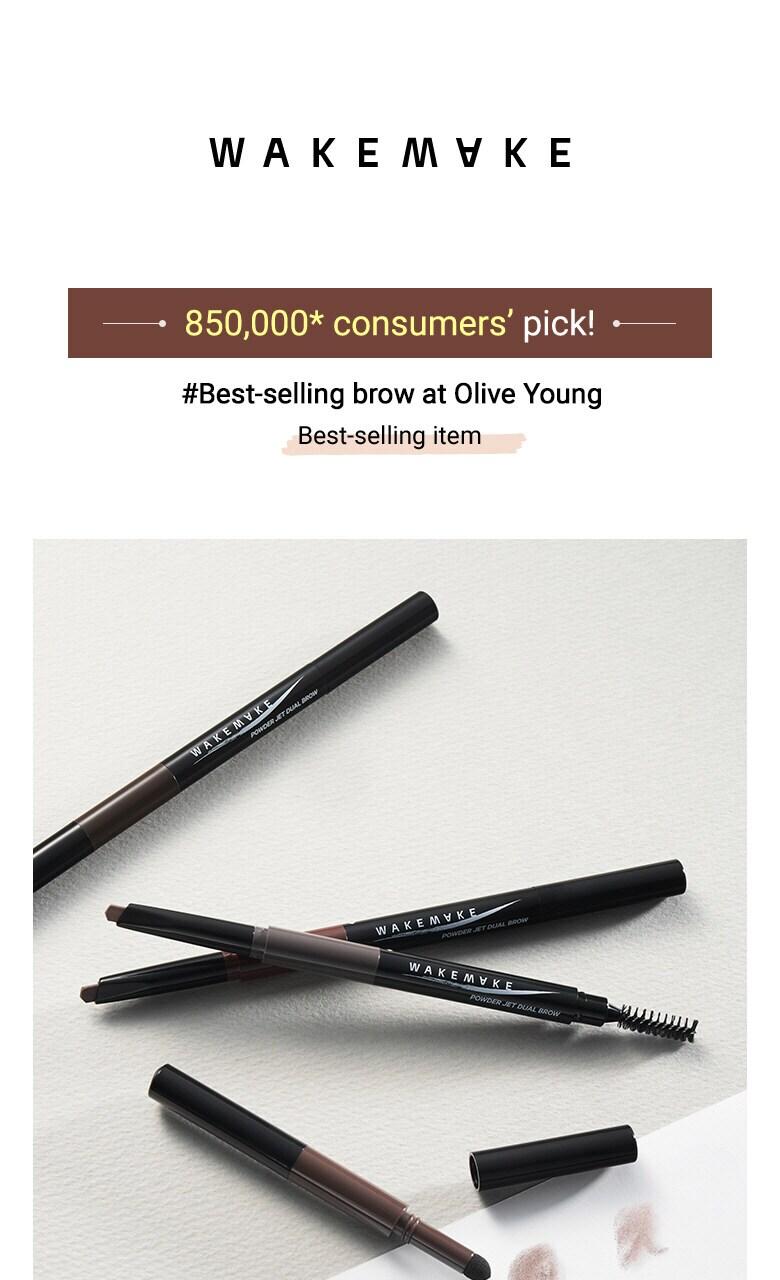 Powder Jet Dual Brow 0.75g - #08 Ash Brown