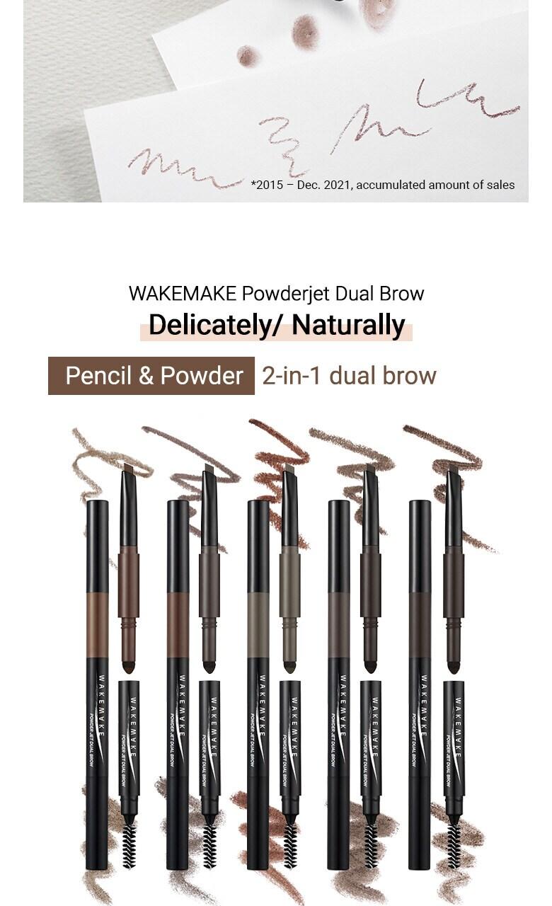 Powder Jet Dual Brow 0.75g - #05 Dark Brown