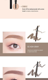 Powder Jet Dual Brow 0.75g - #05 Dark Brown