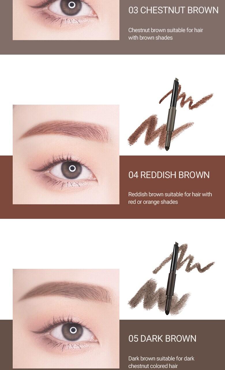 Powder Jet Dual Brow 0.75g - #07 Neutral Brown