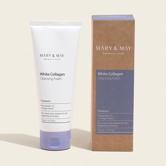 [Mary&May] 1+1 White Collagen Cleansing Foam 150ml