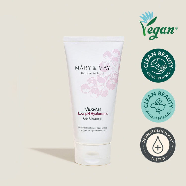 [Mary&May] 1+1 Vegan Low pH Hyaluronic Gel Cleanser 150ml