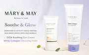 Sooth&Glow CICA soothing Sun Cream + White Collagen Cleansing Foam (promotion)