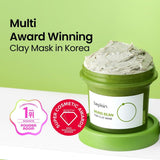 [Beplain] Mung Bean Pore Clay Mask 120ml