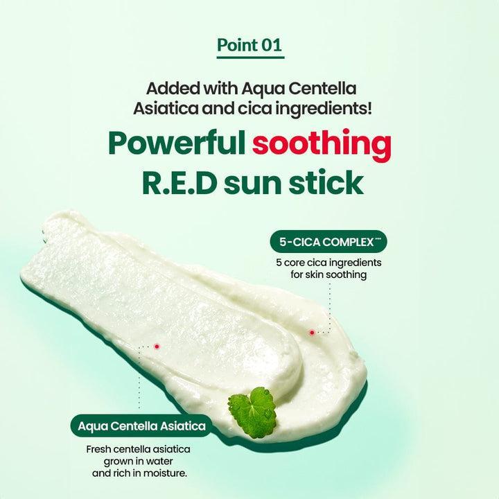 Red Blemish Soothing Up Sun Stick 21g - 4
