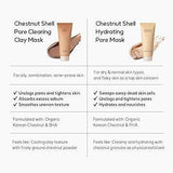 Chestnut Shell Pore Clearing Clay Mask 100ml - 9