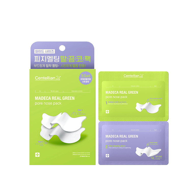 real green pore nose pack (5set/1box) - 6