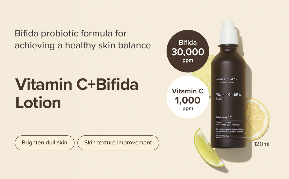 [Mary&May] VitaminC + Bifida Lotion + Vegan Blackberry Complex Cream Essence