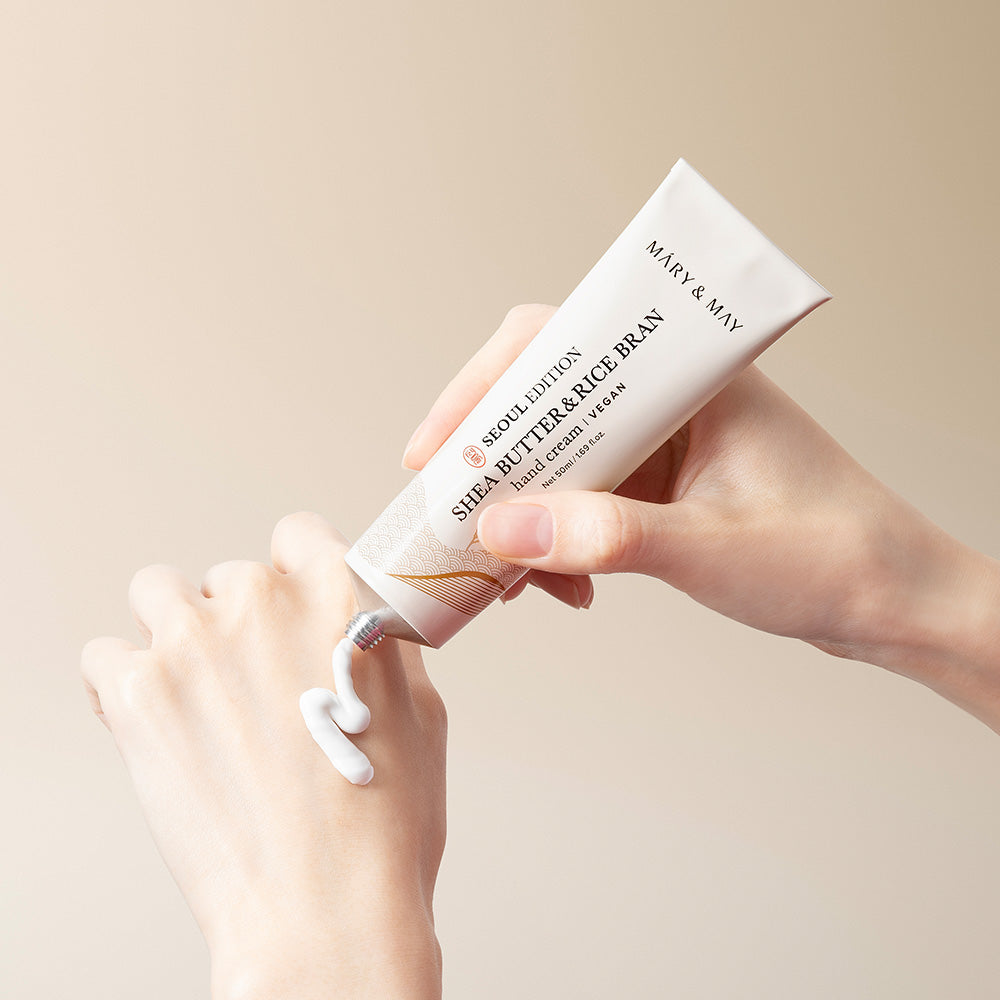 Seoul Edition SHEA BUTTER & RICE BRAN Hand Cream 50ml