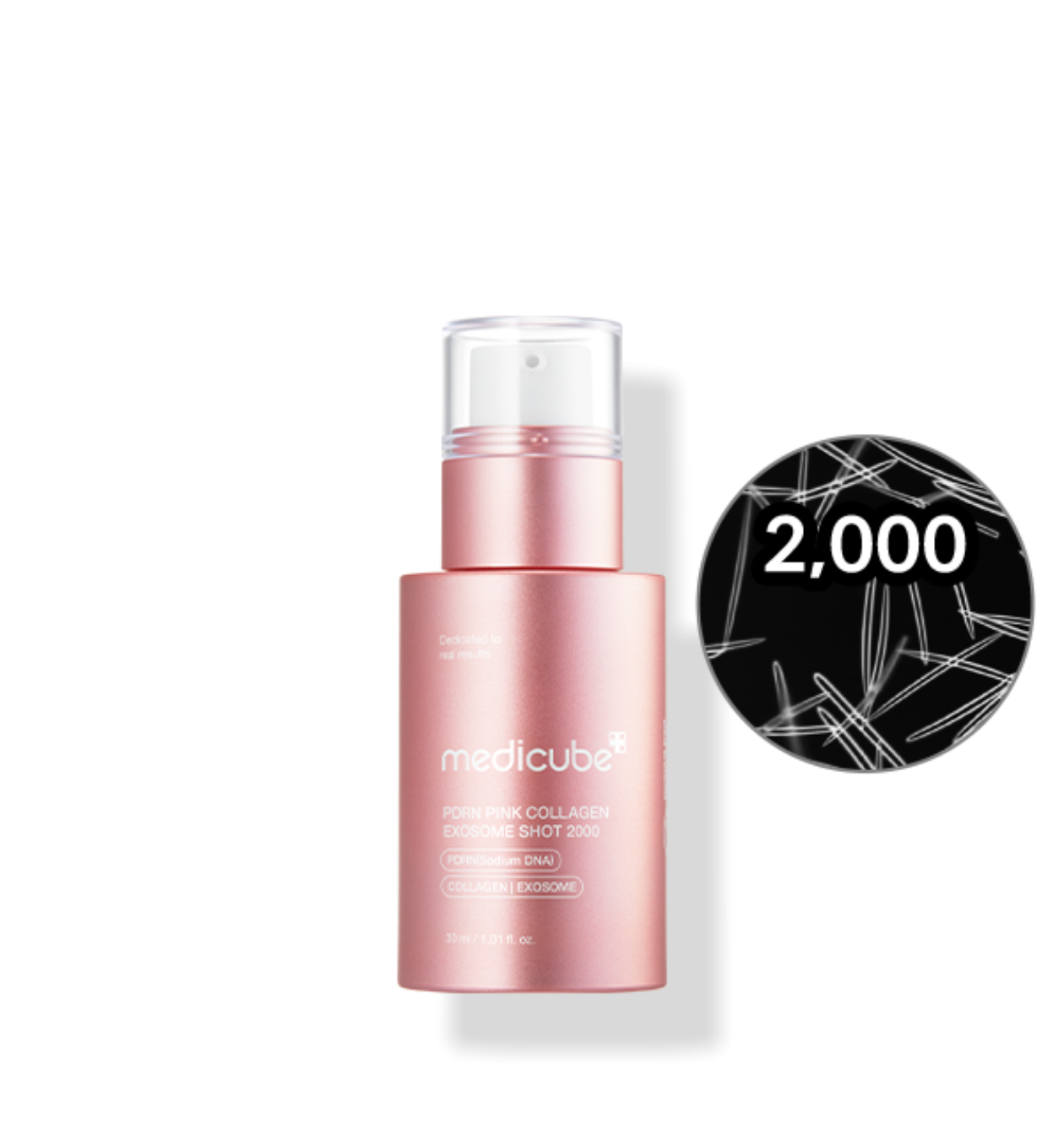 PDRN Pink Collagen exosome shot ampoule 2000 30ml - 8