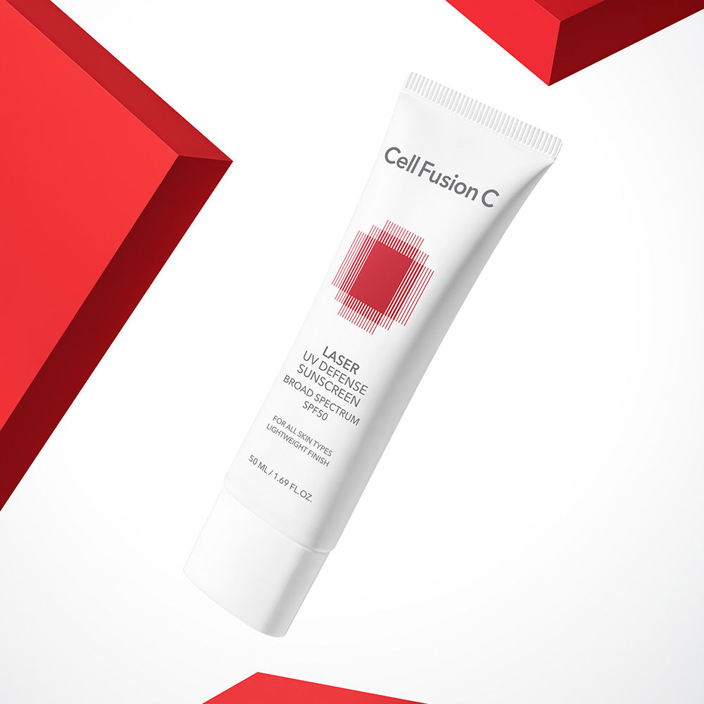 [CellFusionC] 1+1 Laser UV Defense Sunscreen OTC 50ml+50ml