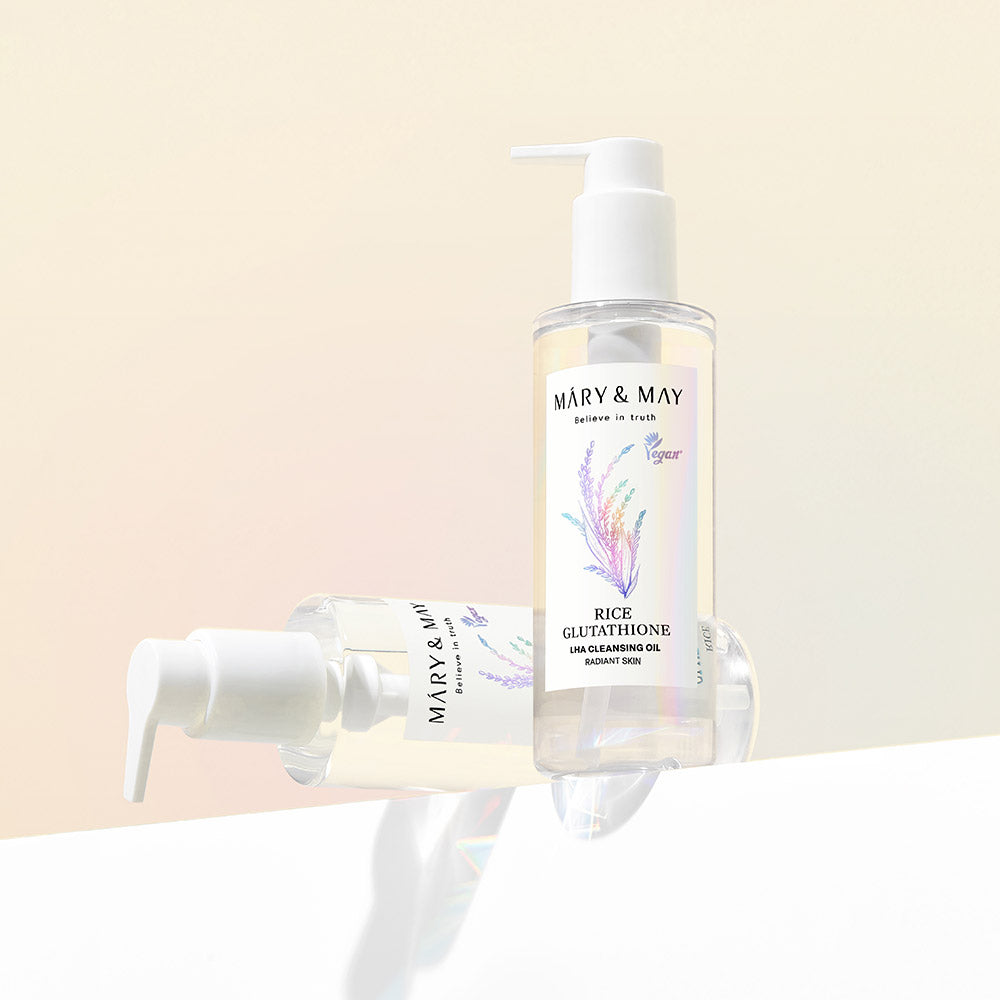 [Mary&May] 1+1 Rice Glutathione LHA Cleansing Oil 200ml