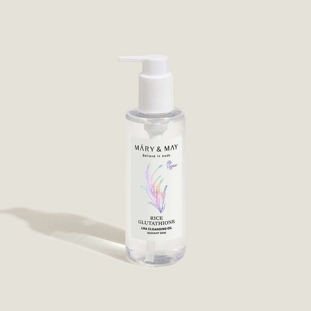 [Mary&May] 1+1 Rice Glutathione LHA Cleansing Oil 200ml