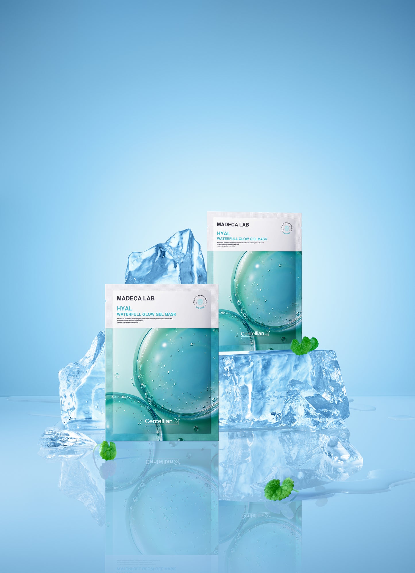 Madeca Lab Hyal Waterfull Glow Gel Mask 5ea