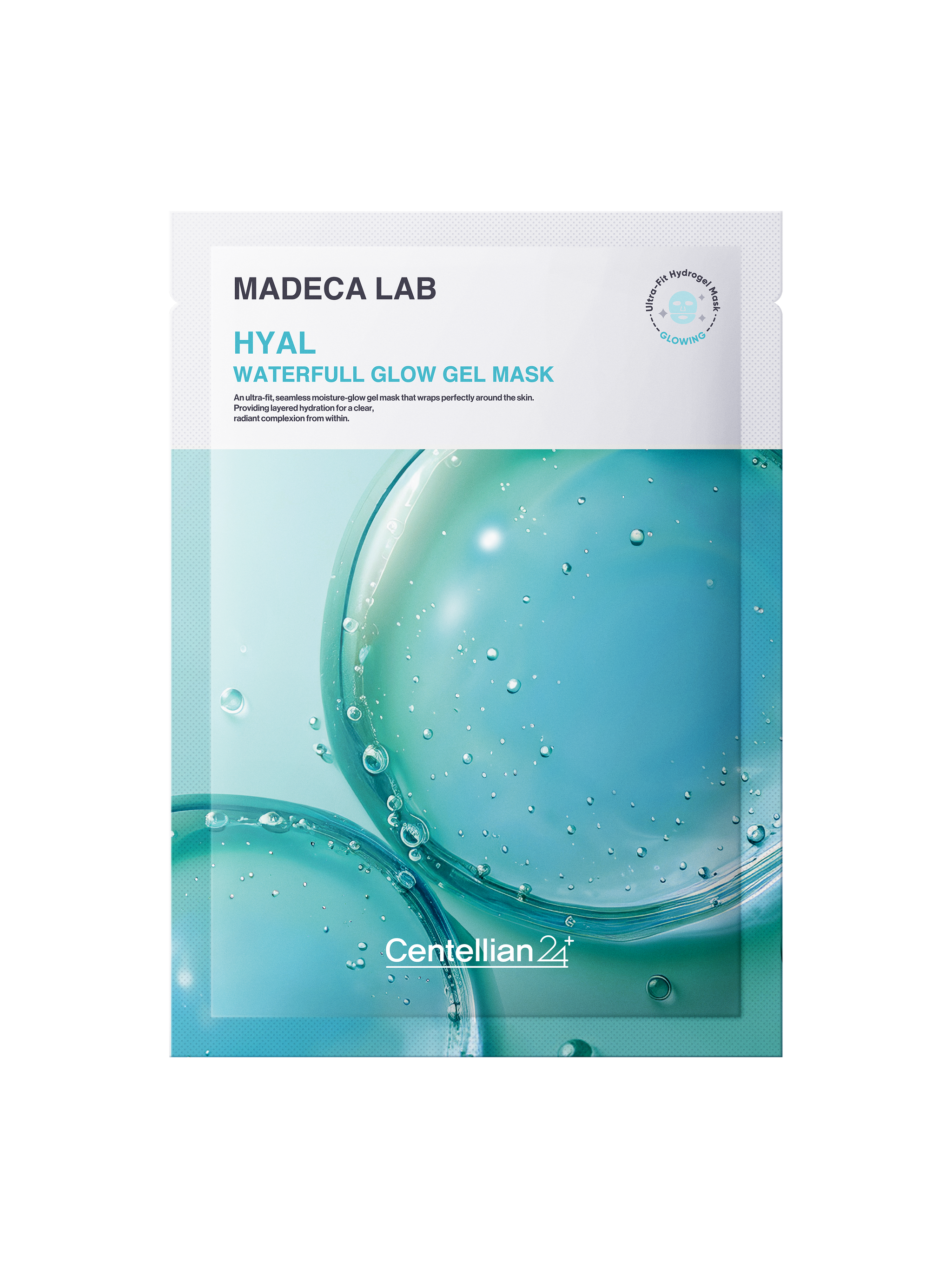Madeca Lab Hyal Waterfull Glow Gel Mask 5ea