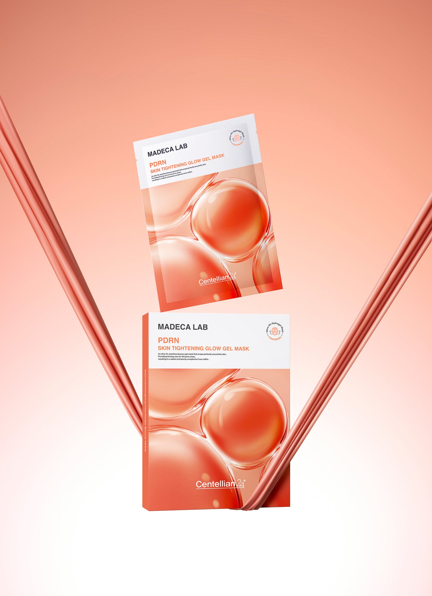 Madeca Lab PDRN Skin Tightening Glow Gel Mask 5ea