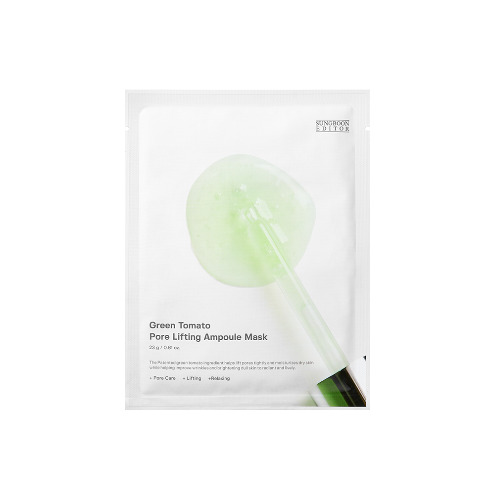 Green Tomato Pore Lifting Ampoule Mask 23g*10pcs - 4