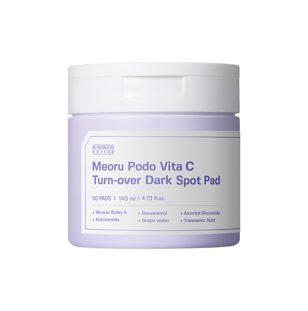 [SUNGBOON EDITOR] Meoru Podo Vita C Turn-over Dark Spot Pad 60pcs