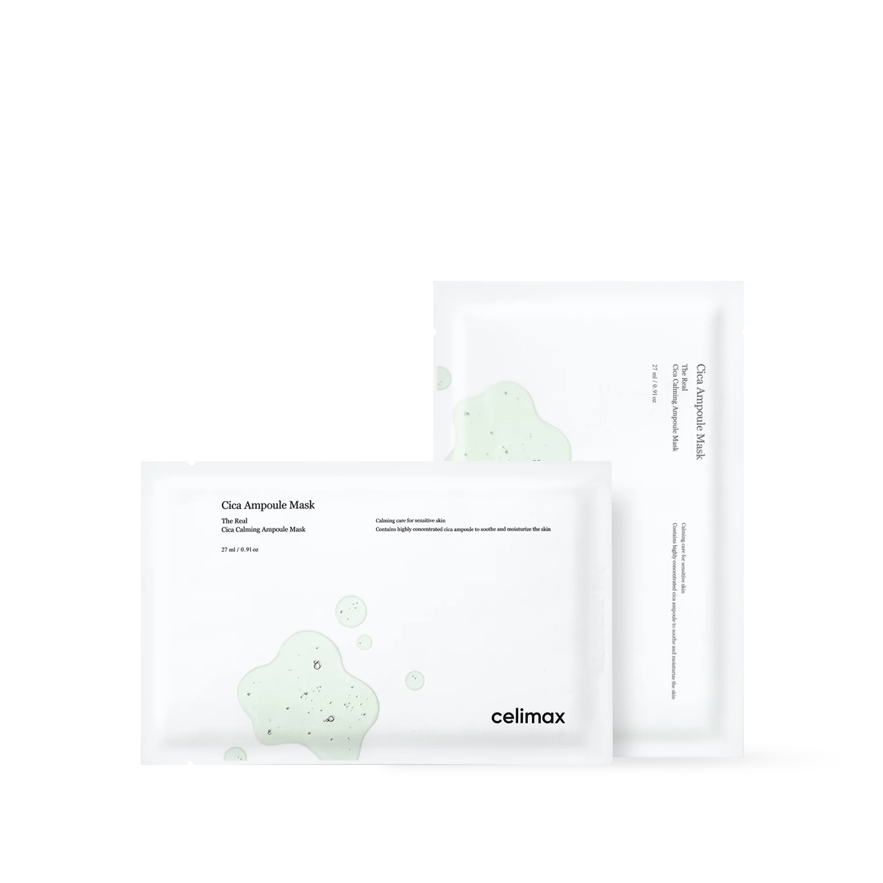 The Real Cica Calming Ampoule Mask- 2 Size