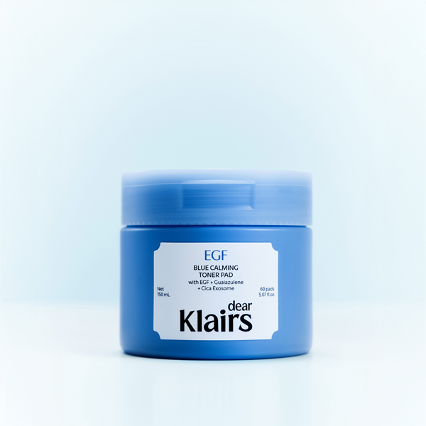 [Dear,Klairs] EGF Blue Calming Toner Pad 150ml 60Pads