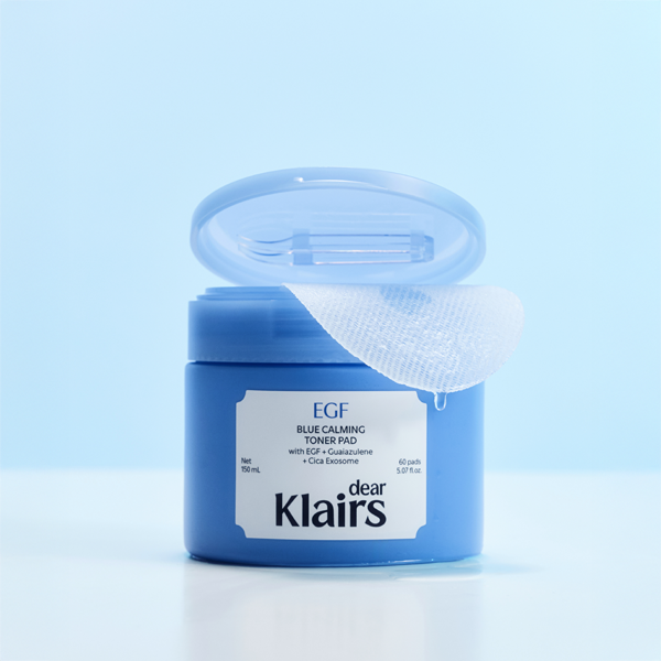 [Dear,Klairs] EGF Blue Calming Toner Pad 150ml 60Pads