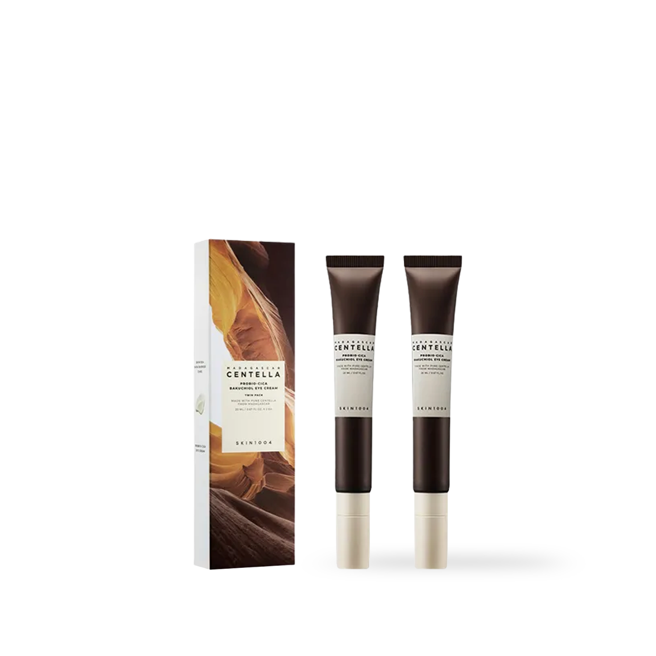 Madagascar Centella Probio-cica Bakuchiol Eye Cream Twin Pack 20ml*2 - 12