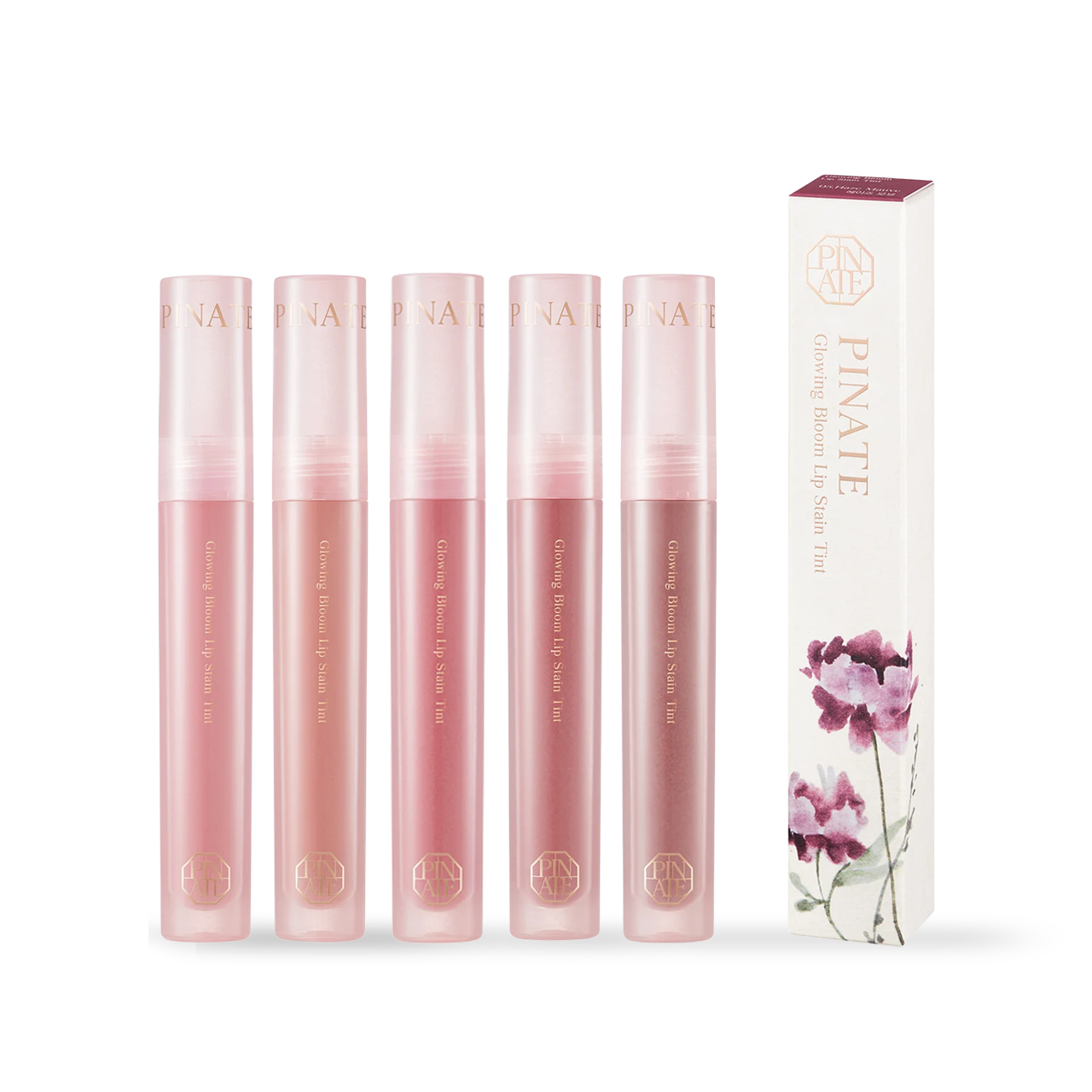 Glowing Bloom Lip Stain - 5 Colors