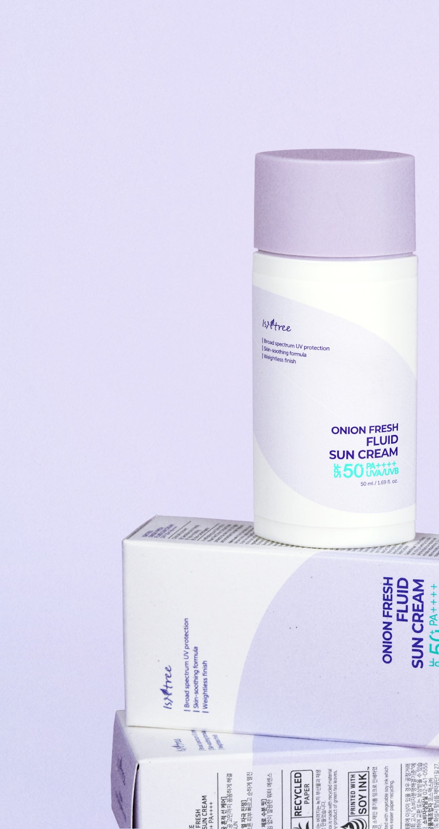 Onion Fresh Fluid Sun Cream 50ml - 12