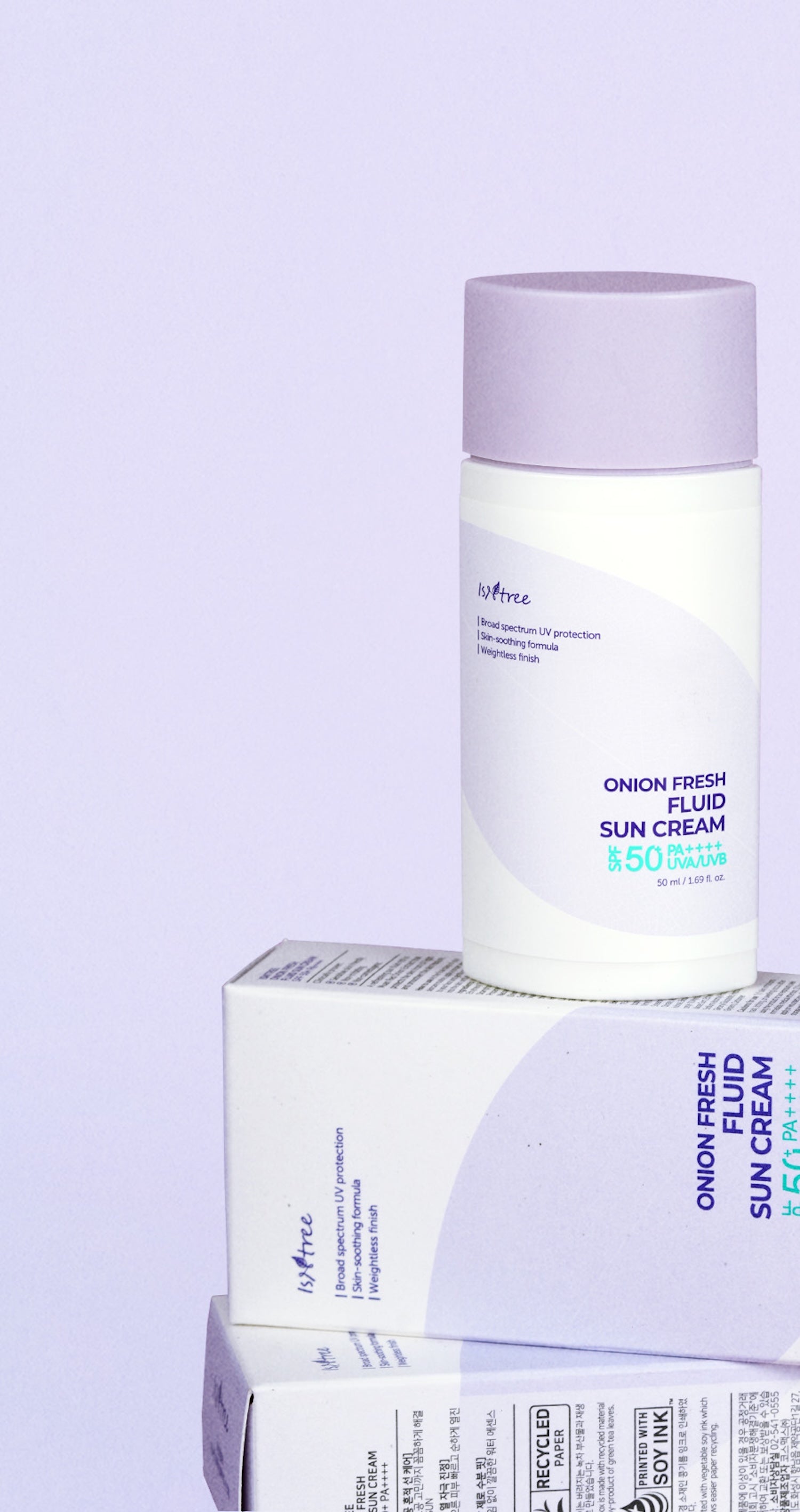 Onion Fresh Fluid Sun Cream 50ml - 12
