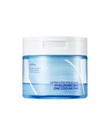 [Isntree] Ultra-Low Molecular Hyaluronic Acid Zinc Cooling Pad 150ml 60ea