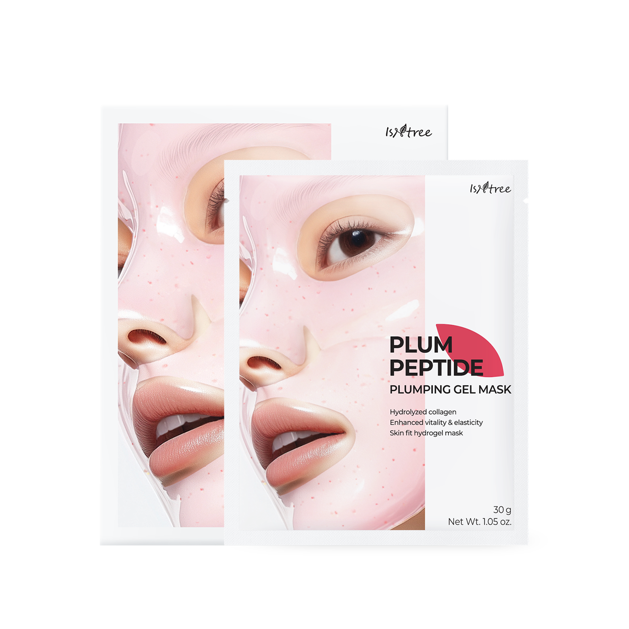 Plum Peptide Plumping Gel Mask 30g*4ea - 11