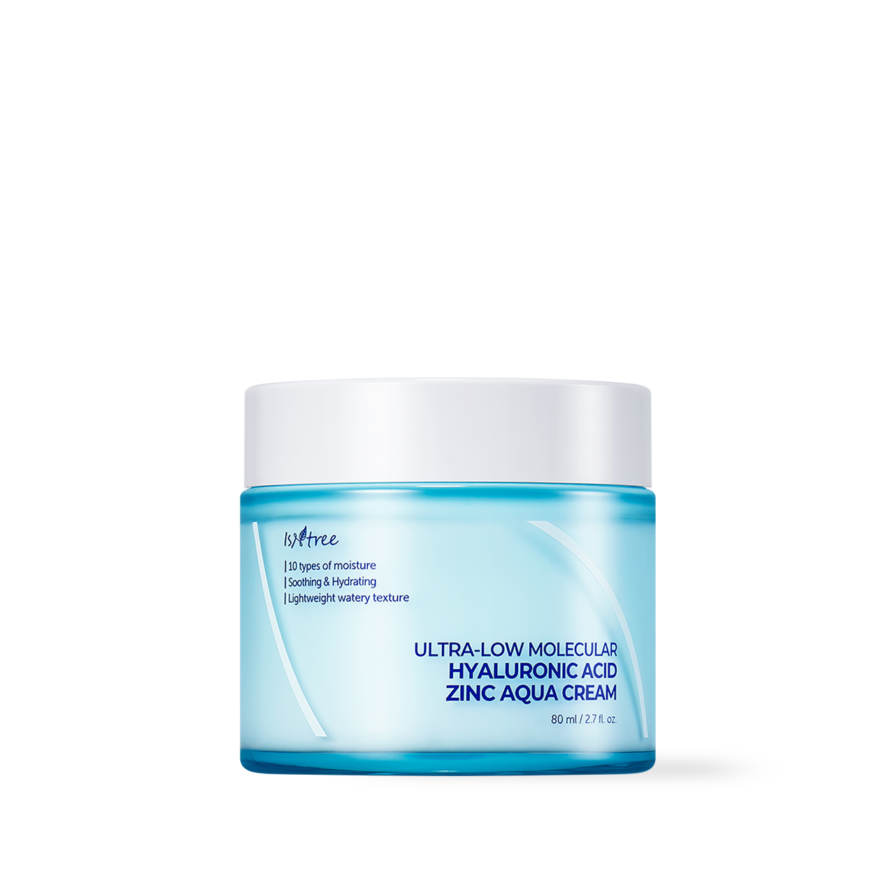 Ultra-Low Molecular Hyaluronic Acid Zinc Aqua Cream 80ml - 9