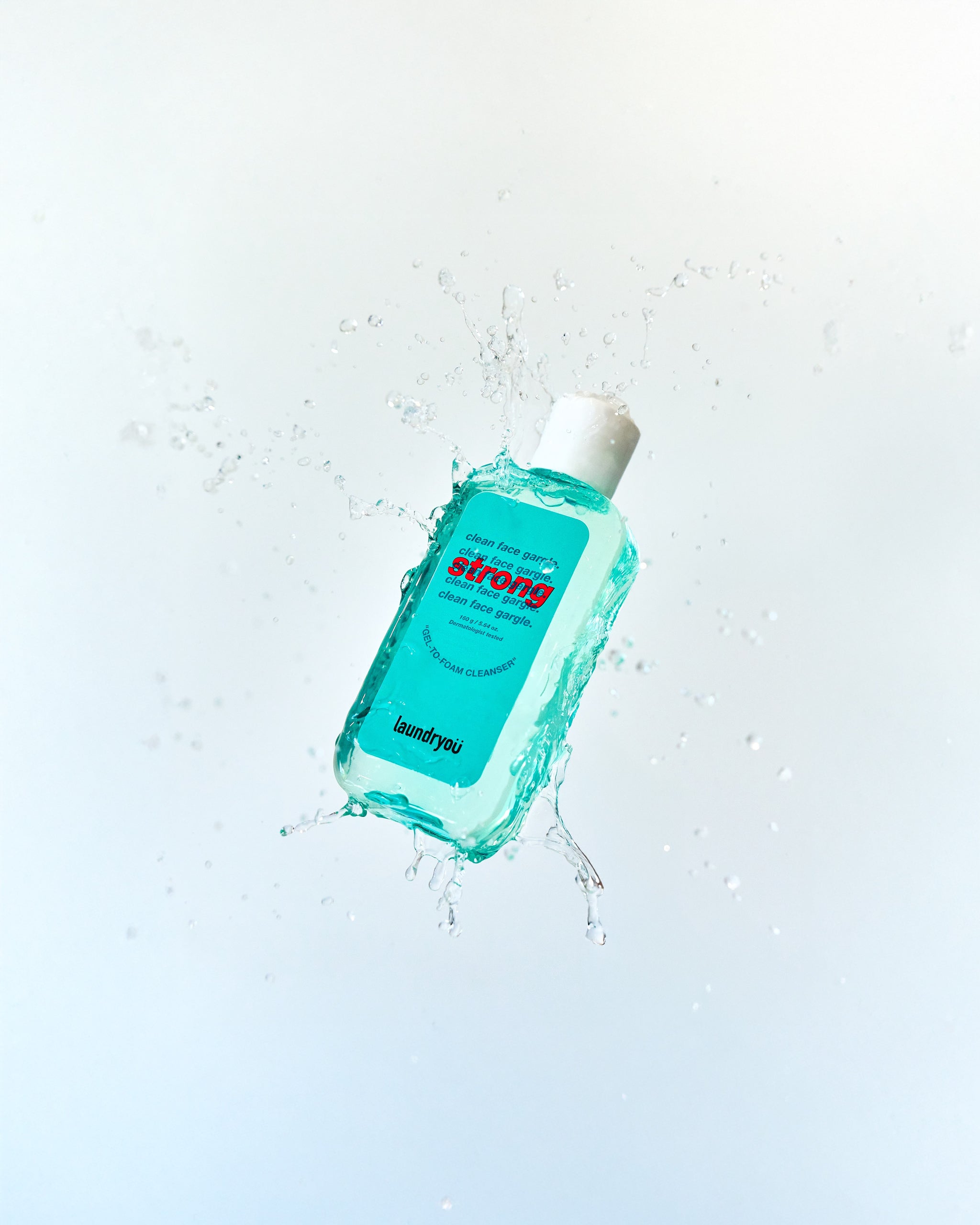 Clean Face Gargle Gel-to-Foam Cleanser Strong 160g - 7