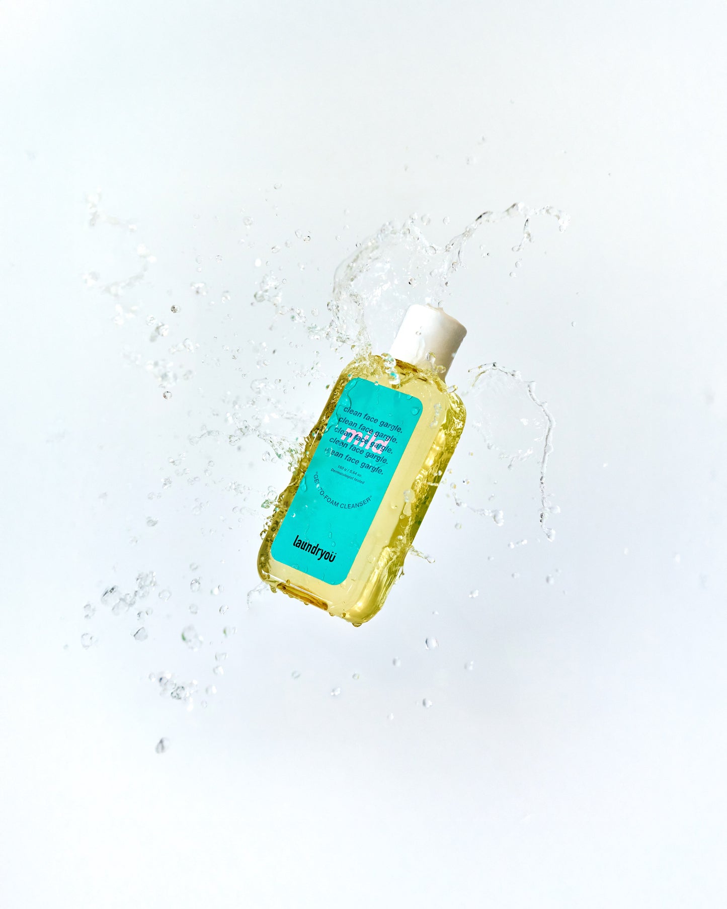 [Laundryou] Clean Face Gargle Gel-to-Foam Cleanser Mild 160g