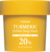 [P.CALM] TURMERIC Bubble Deep Mask 90g