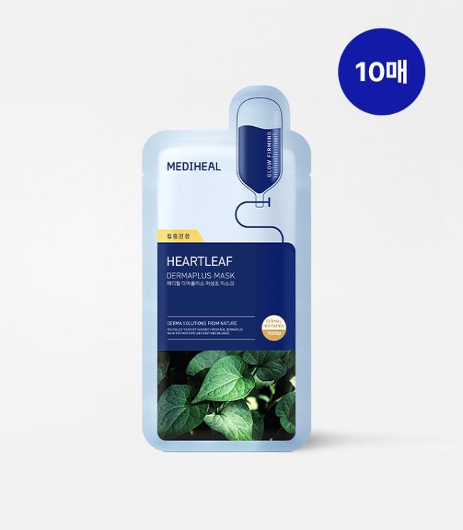 Derma Plus Heartleaf Mask 10ea - 2