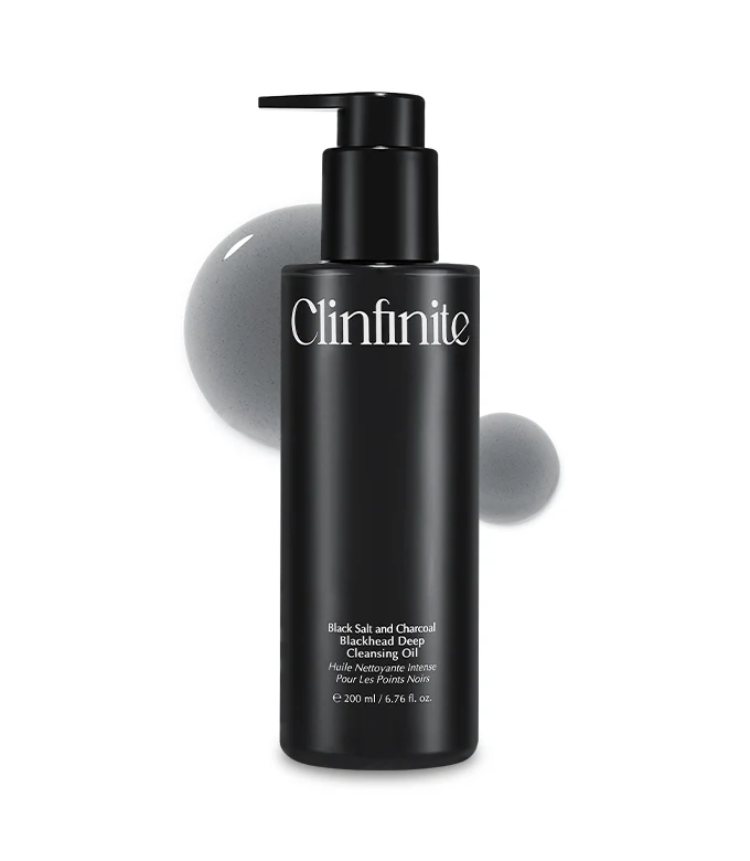 Black Salt & Charcoal Blackhead Deep Cleansing Oil 200ml - 6