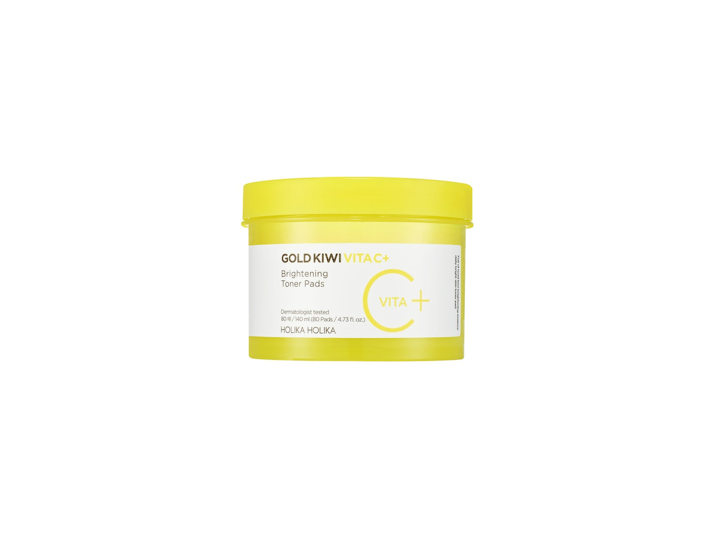 Gold Kiwi Vita C Plus Brightening Toner Pad 80pcs - 3