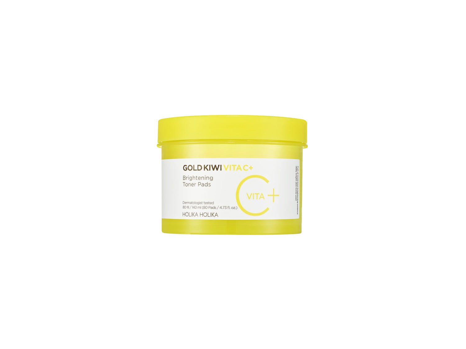 Gold Kiwi Vita C Plus Brightening Toner Pad 80pcs - 3